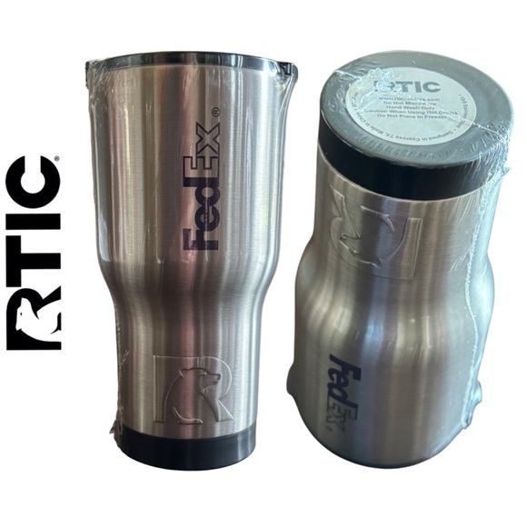 NIB RTIC FedEx 20oz. Insulated SS Tumbler - Picture 5 of 5